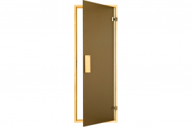 Дверь для бани и сауны Tesli Briz Sateen RS 1900x700