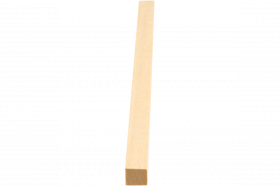 Брус декоративный липа 10х10 "Люкс", цельный 10х10х1900-3000мм