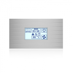 Пульт управления Sawo Innova Stainless Steel Touch INT-S-SST Combi с блоком мощности INP-C-CDF
