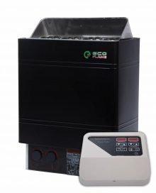 Электрокаменка для сауны и бани EcoFlame AMC 60-D 6 кВт + пульт CON4