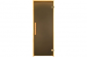 Дверь для бани и сауны Tesli Lux Sateen  1900x700