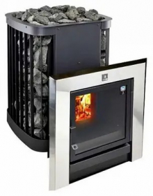 Дровяная печь для бани и сауны KASTOR SAGA 30 T
