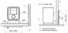 Дровяная печь для бани и сауны KASTOR КARHU 22 T