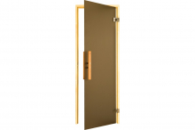 Дверь для бани и сауны Tesli  Lux Sateen  1800x700